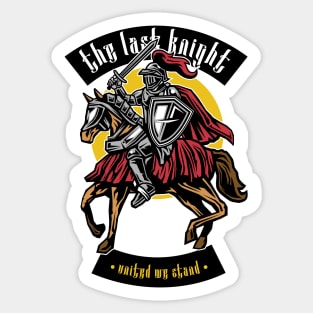 The Last Knight Sticker